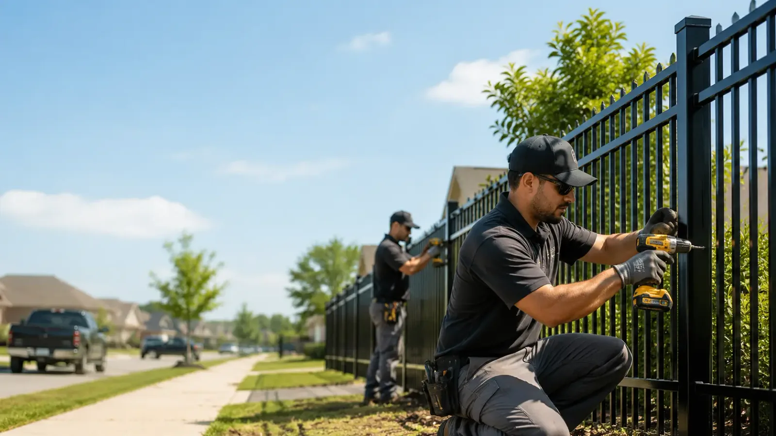 Metal Fence Installation in Roseland, LA